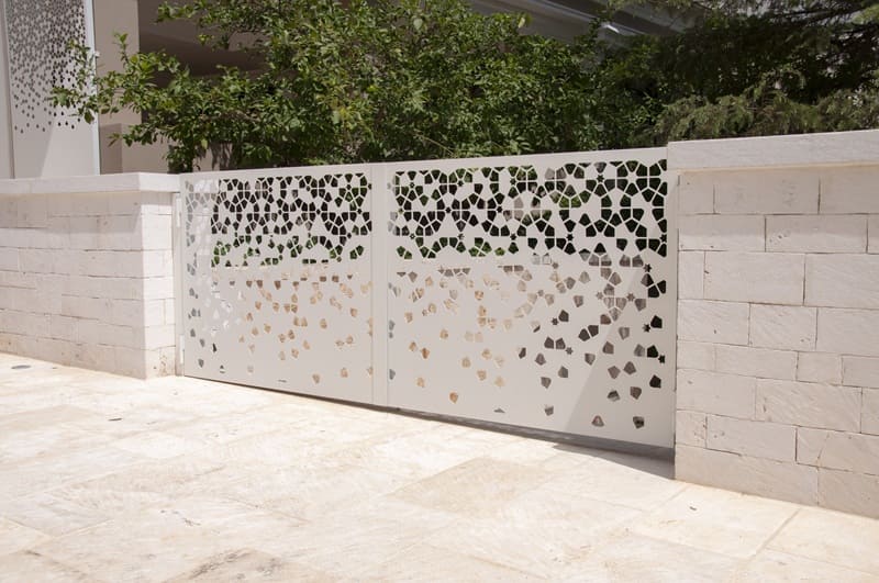 Cancello in ferro su misura